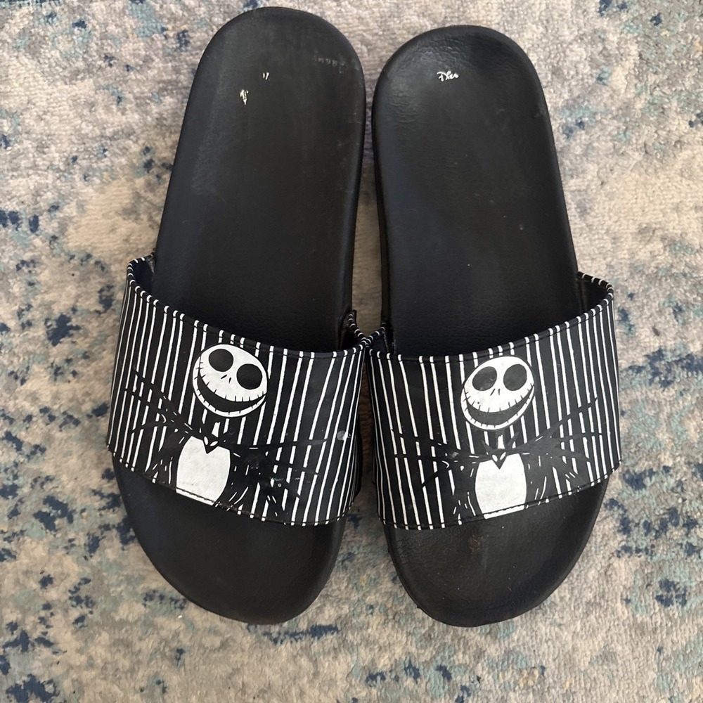 Nightmare Before Christmas Slides Sandals Size 10/11